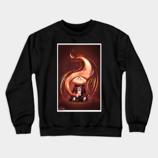 Fiery Fox Crewneck Sweatshirt